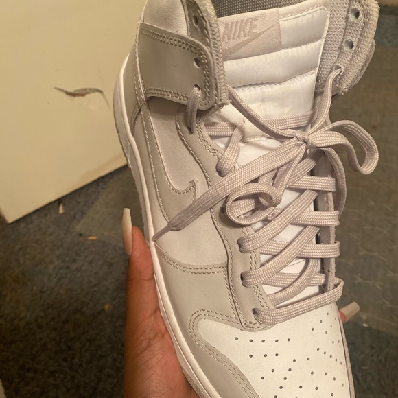 Nike dunk high vast gray size 9 - Picture 2 of 4